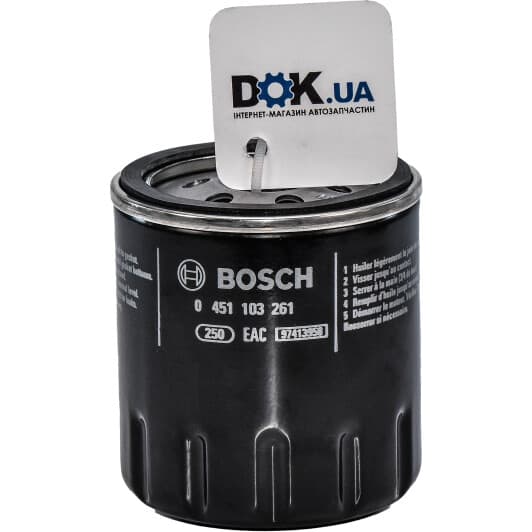 0 451 103 261 Bosch Оливний фільтр