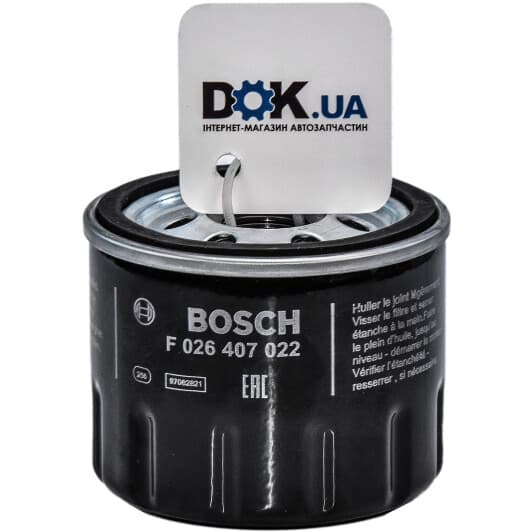 F 026 407 022 Bosch Оливний фільтр