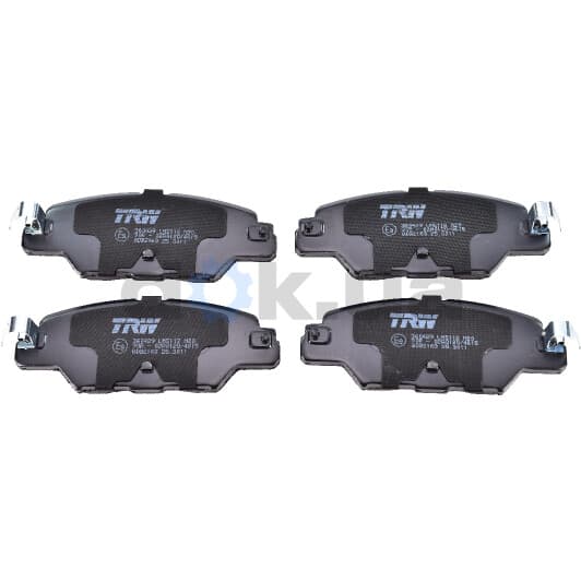 GDB2163 TRW Тормозные колодки для Mazda CX-5