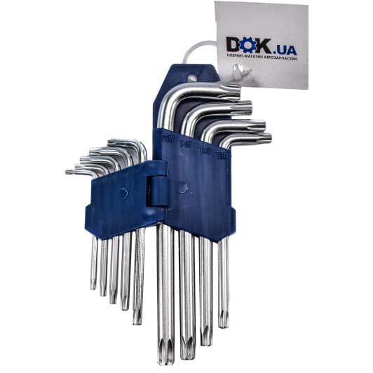 Набор ключей TORX Стандарт TKS0901 T10-T50 9 шт