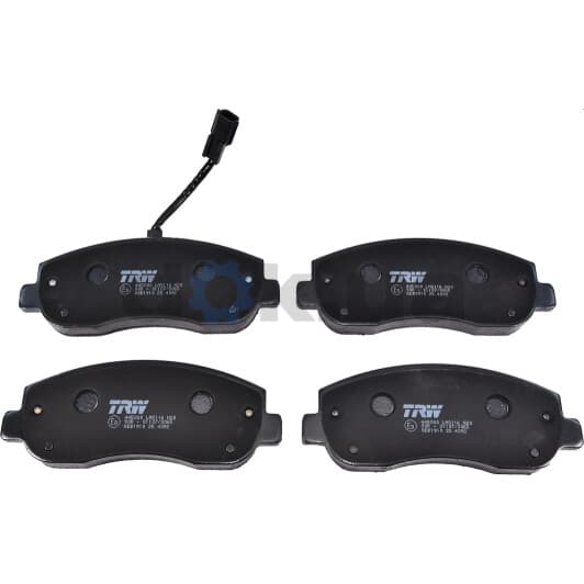 GDB1910 TRW Гальмівні колодки