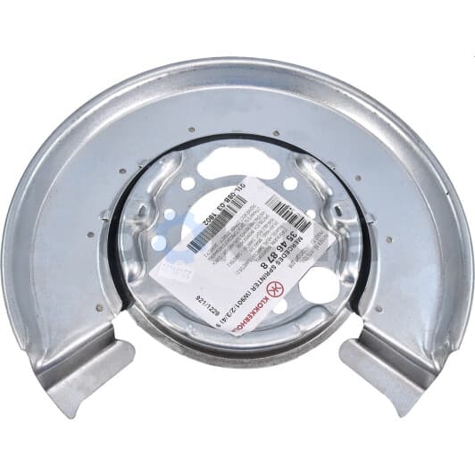 3546878 Klokkerholm Кожух гальмівного диску