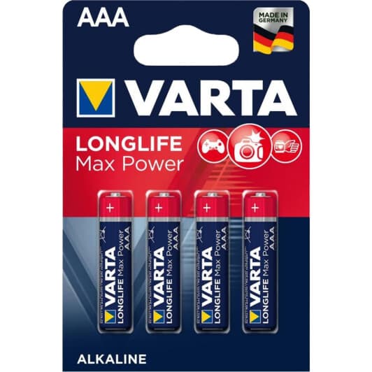 Батарейка Varta 4703101404 AAA (мизинчиковая) 1,5 V 4 шт