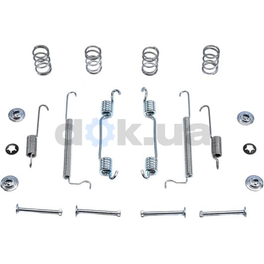 7936710 NK Монтажный комплект барабанных тормозных колодок