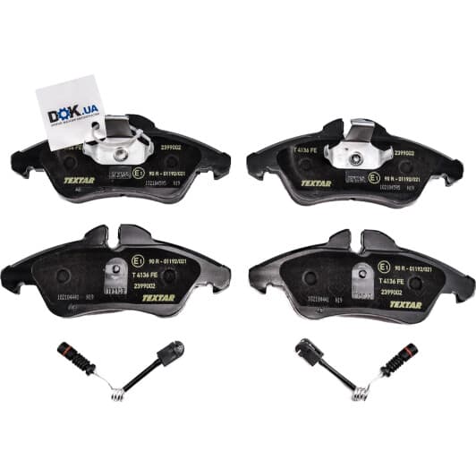 2399002 Textar Тормозные колодки