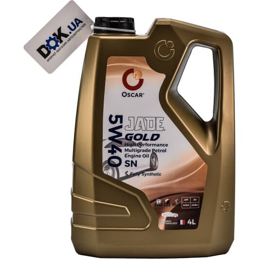 Oscar Jade Gold 5W-40 (4 л) моторна олива