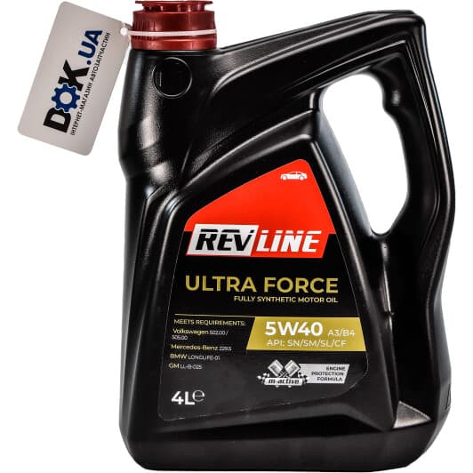 Revline Ultra Force 5W-40 (4 л) моторна олива