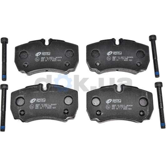 0849.10 Remsa Тормозные колодки
