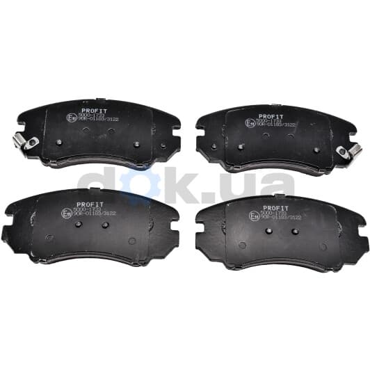 5000-1733 Profit Гальмівні колодки