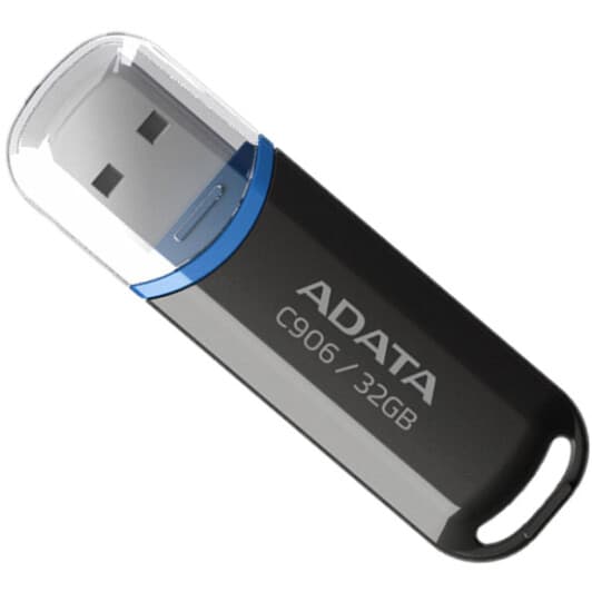 Флешка Adata C906 Black 32 ГБ