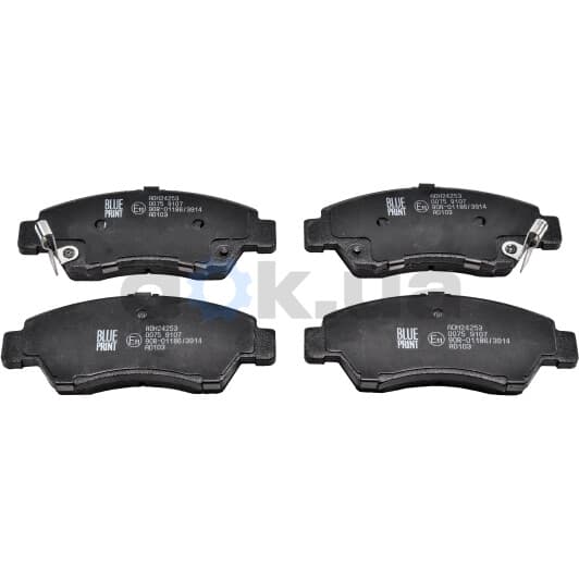 ADH24253 Blue Print Тормозные колодки