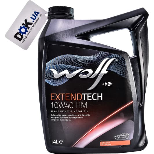 Wolf Extendtech HM 10W-40 (4 л) моторное масло