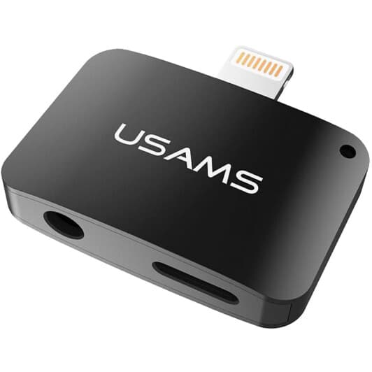 Перехідник Usams 2in1 78556 Apple Lightning