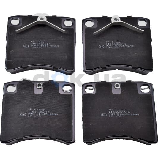 1163606610 JP Group Тормозные колодки для Volkswagen Transporter