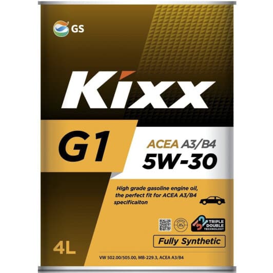 Kixx G1 A3/B4 5W-30 (4 л) моторна олива