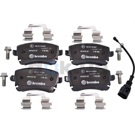 P 85 083 Brembo Тормозные колодки