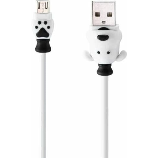 Кабель Remax Dog Styled RC-106MWHITE USB - Micro USB 1 м
