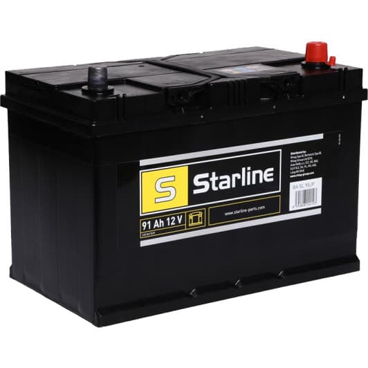 Аккумулятор Starline 6 CT-91-R BASL95JP