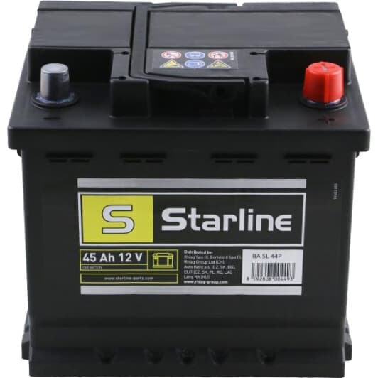 Аккумулятор Starline 6 CT-45-R BASL44P