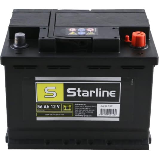Аккумулятор Starline 6 CT-56-R BASL55P