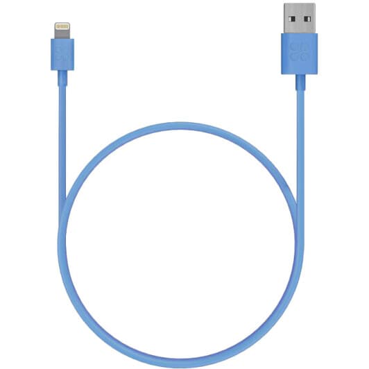 Кабель Promate LINKMATE-LT-BLUE USB - Apple Lightning 1,2 м