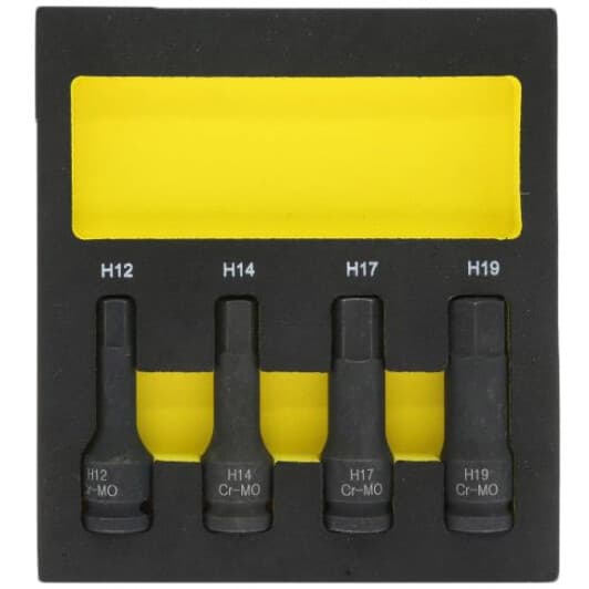 Набор торцевых головок Starline NRF1ET168 1/2" (4 пр.)