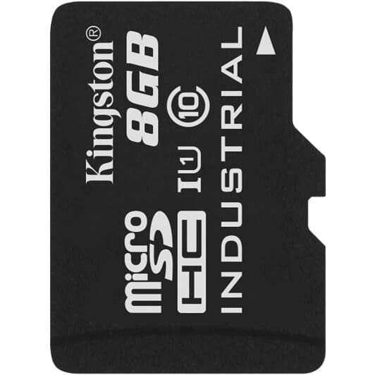 Карта пам’яті Kingston Industrial microSDHC 8 ГБ