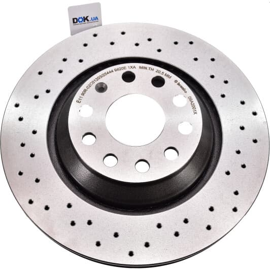 09a2001x Brembo Тормозной диск