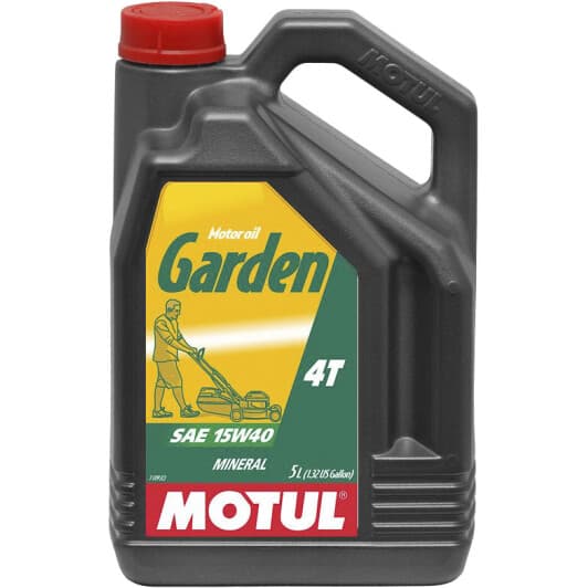 4T Motul Garden 15W-40, 5 л (101312) моторна олива 4T