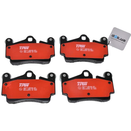 GDB1653DTE TRW Тормозные колодки