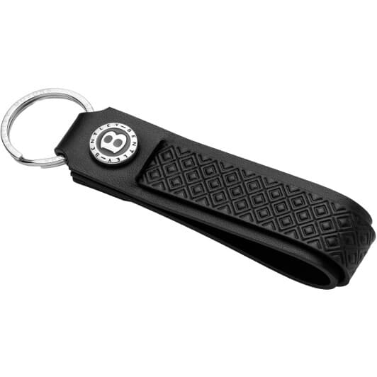 Брелок Bentley с логотипом черный BL1945
