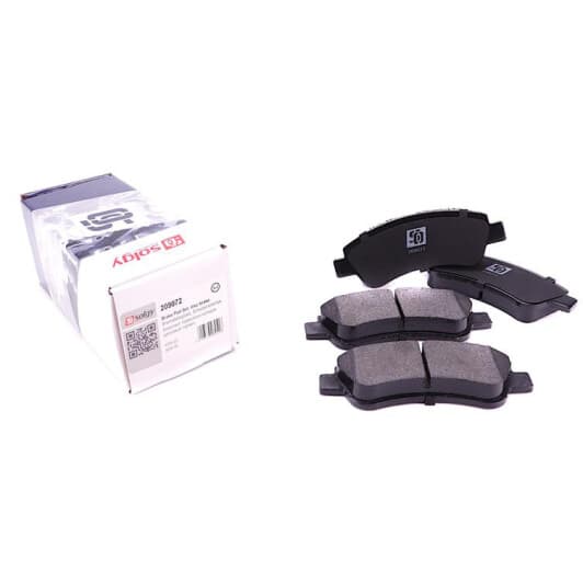 209072 Solgy Тормозные колодки