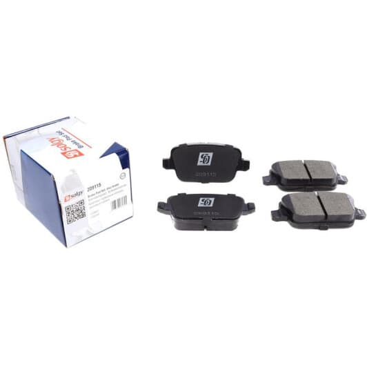 209115 Solgy Гальмівні колодки