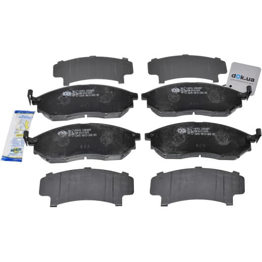 181876 Icer Тормозные колодки