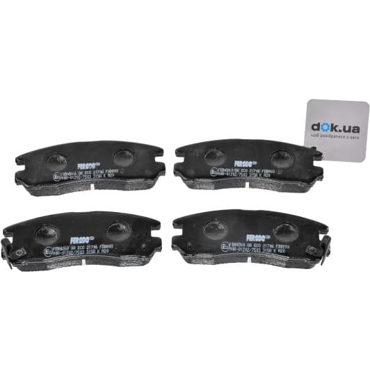 FDB803 Ferodo Гальмівні колодки