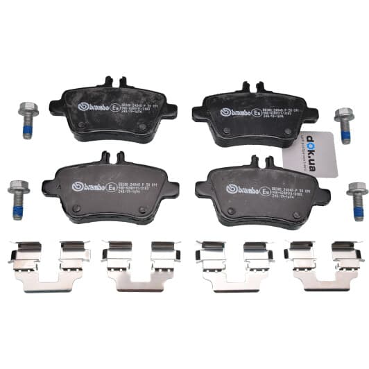 P 50 091 Brembo Гальмівні колодки