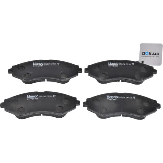 MPD03 Mando Тормозные колодки