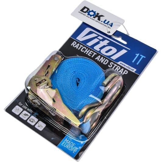 Стяжной ремень Vitol 1 т 5 м ST-214- 5