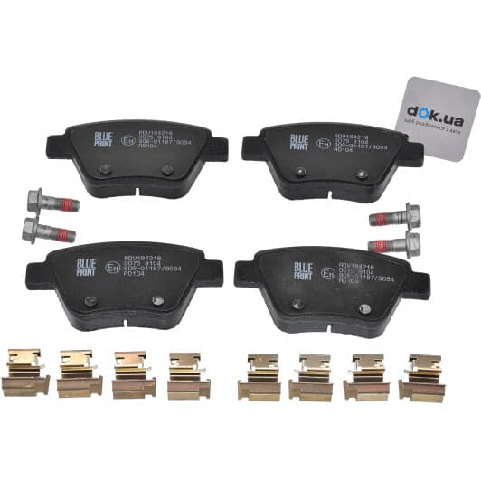 ADV184218 Blue Print Тормозные колодки