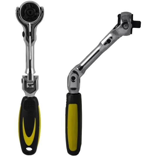 Трещотка JBM 52587 с шарниром 1/4" 72 зубца 175 мм