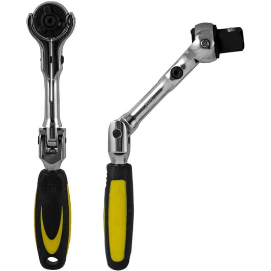 Тріскачка JBM 52588 з шарніром 1/2" 72 зубця 175 мм