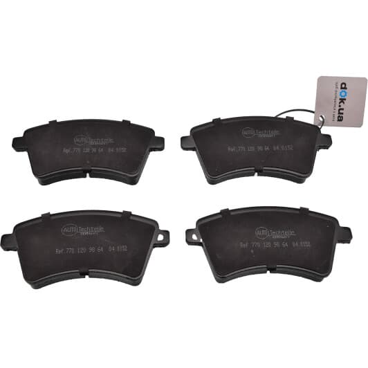 5040152 AutoTechteile Тормозные колодки для Renault Kangoo