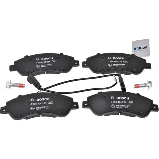 0 986 494 236 Bosch Тормозные колодки
