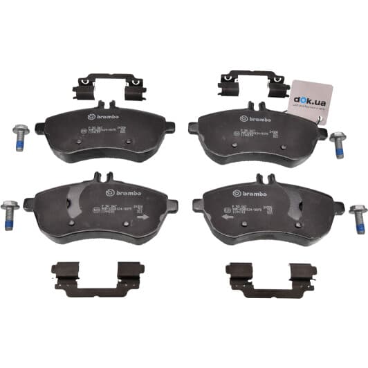 P 50 067 Brembo Тормозные колодки