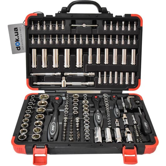 Набір інструментів Vigor V2461N 1/2", 3/8", 1/4" 172 шт.