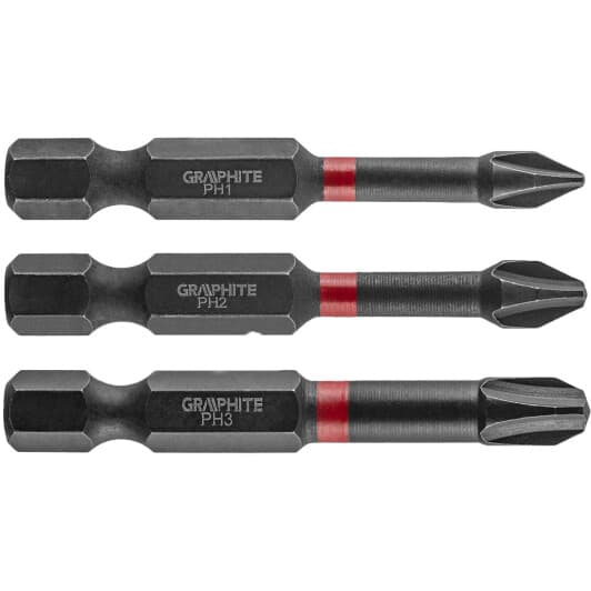 Набір бит Graphite 56H543 3 шт.