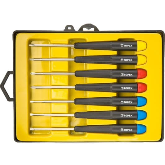 Набор отверток прецизионных Topex 39D552 7 шт.