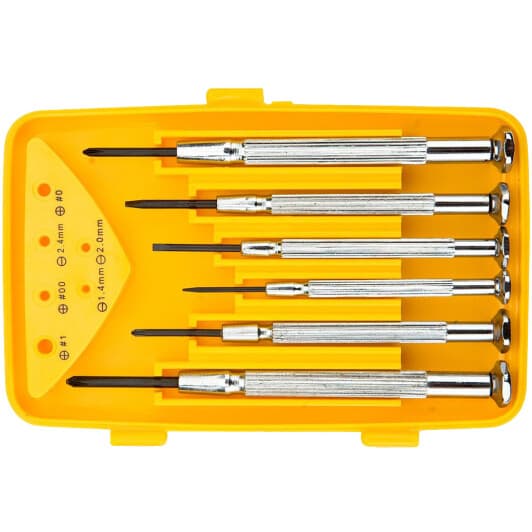 Набор отверток прецизионных Topex 39D559 6 шт.