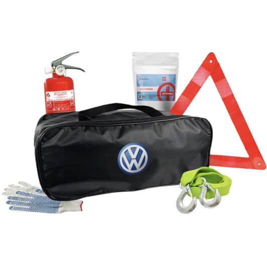 Набор автомобилиста Poputchik 01-143-IS черный Volkswagen