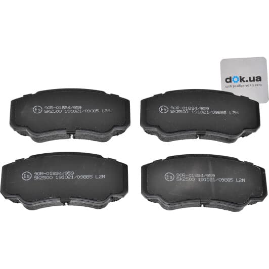 05P885 LPR Гальмівні колодки